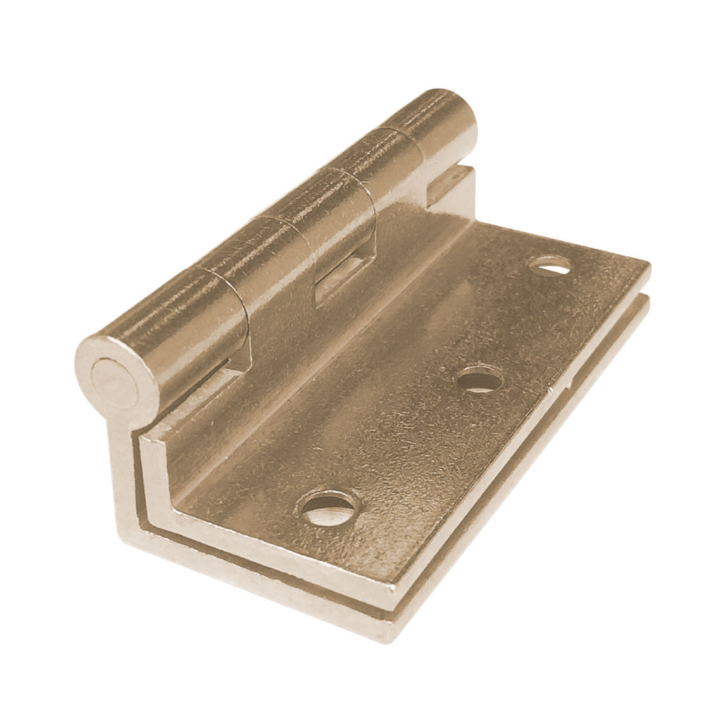 Eclipse 2.5 Inch (64mm) Solid Brass Stormproof Hinge - Polished Brass (Sold in Pairs)